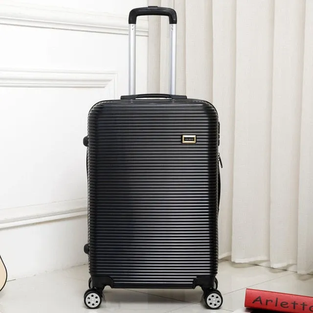 HOT 20/24/28 inch rolling luggage Sipnner wheels ABS PC Women travel suitcase men fashion cabin carry-on trolley box luggage