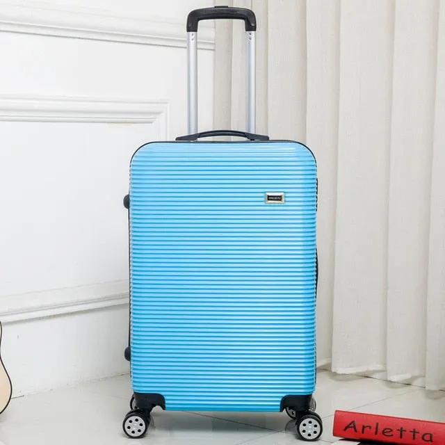 HOT 20/24/28 inch rolling luggage Sipnner wheels ABS PC Women travel suitcase men fashion cabin carry-on trolley box luggage