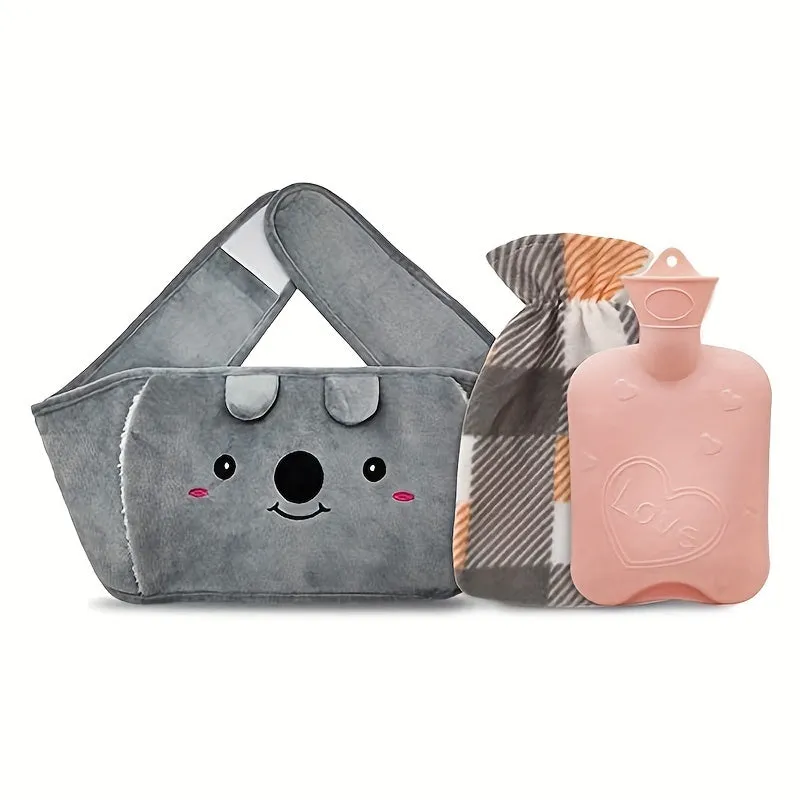 Hot Water Bag, Hot Water Bag Waist Belt, Plush Cute Water Bag