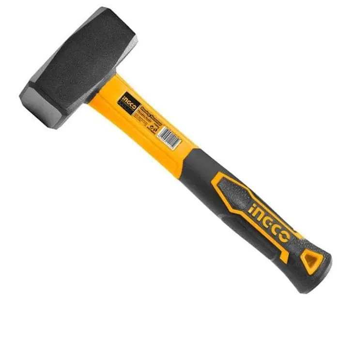 INGCO Stoning Hammer 1.5Kg Carbon Steel Fiberglass Handle HSTH8803