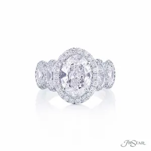 JB Star Platinum Diamond Engagement Ring - 2639-002