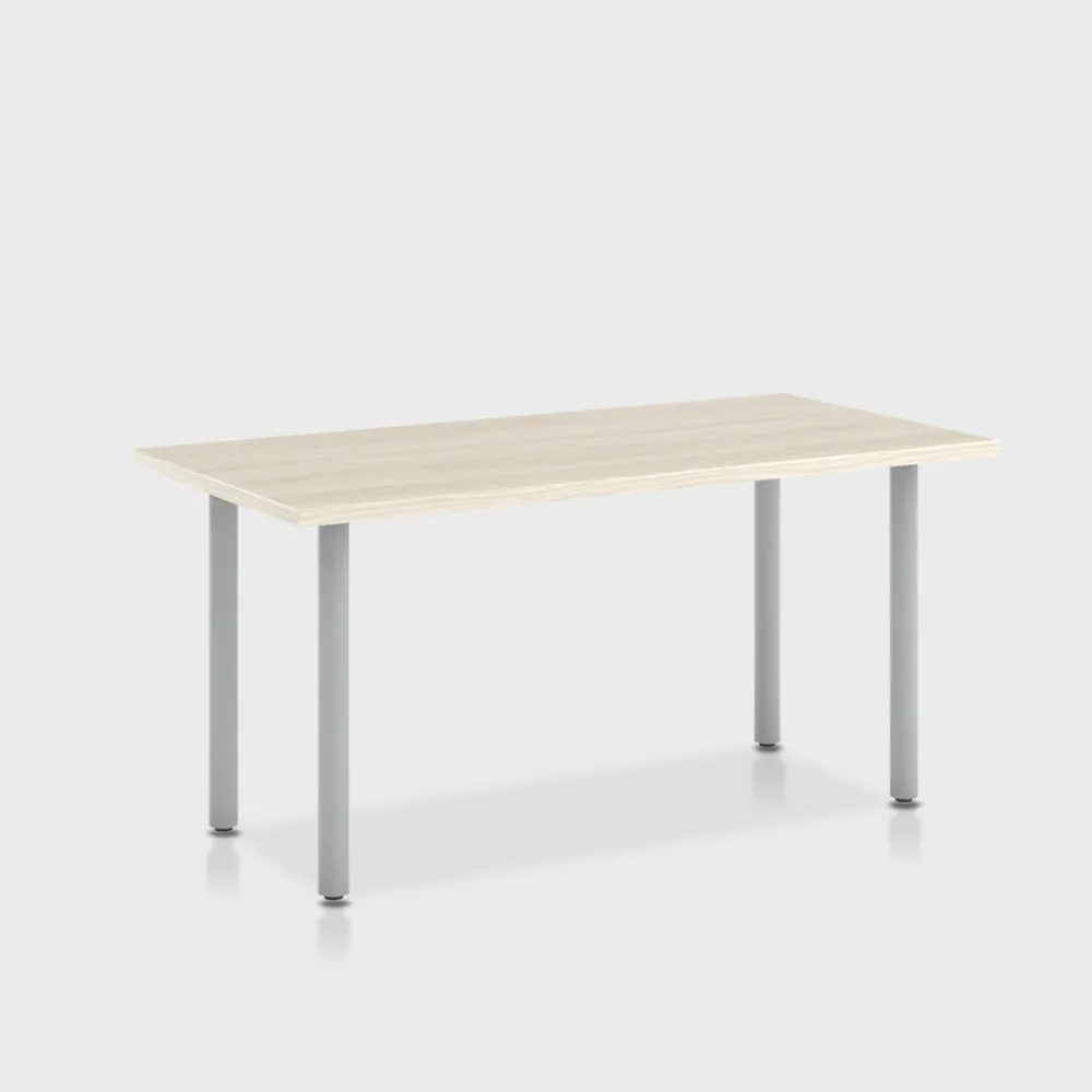 Jive Desk with Post Leg Base