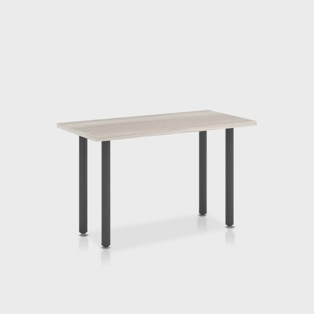 Jive Desk with Post Leg Base