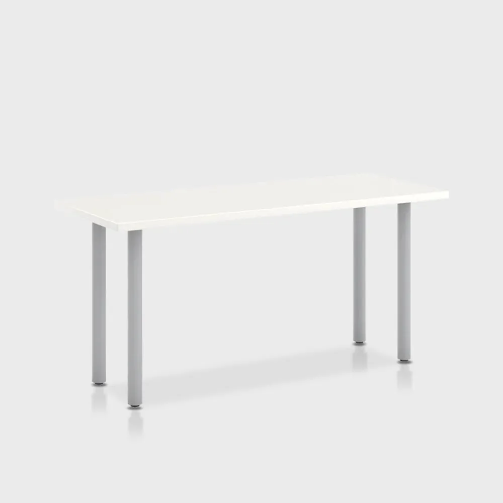 Jive Desk with Post Leg Base