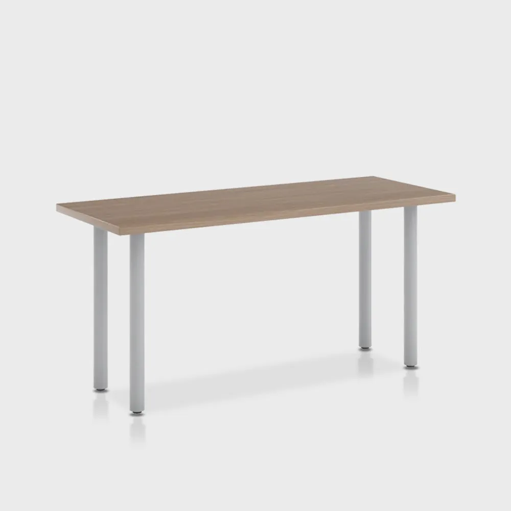 Jive Desk with Post Leg Base