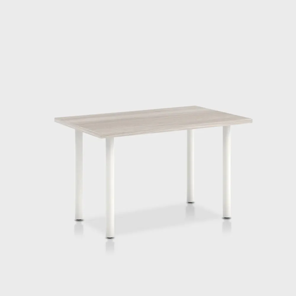 Jive Desk with Post Leg Base