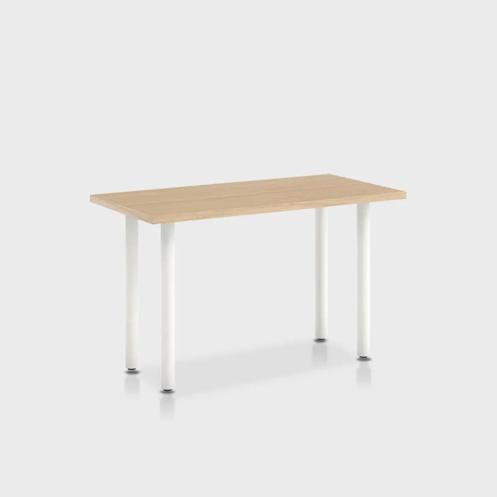 Jive Desk with Post Leg Base