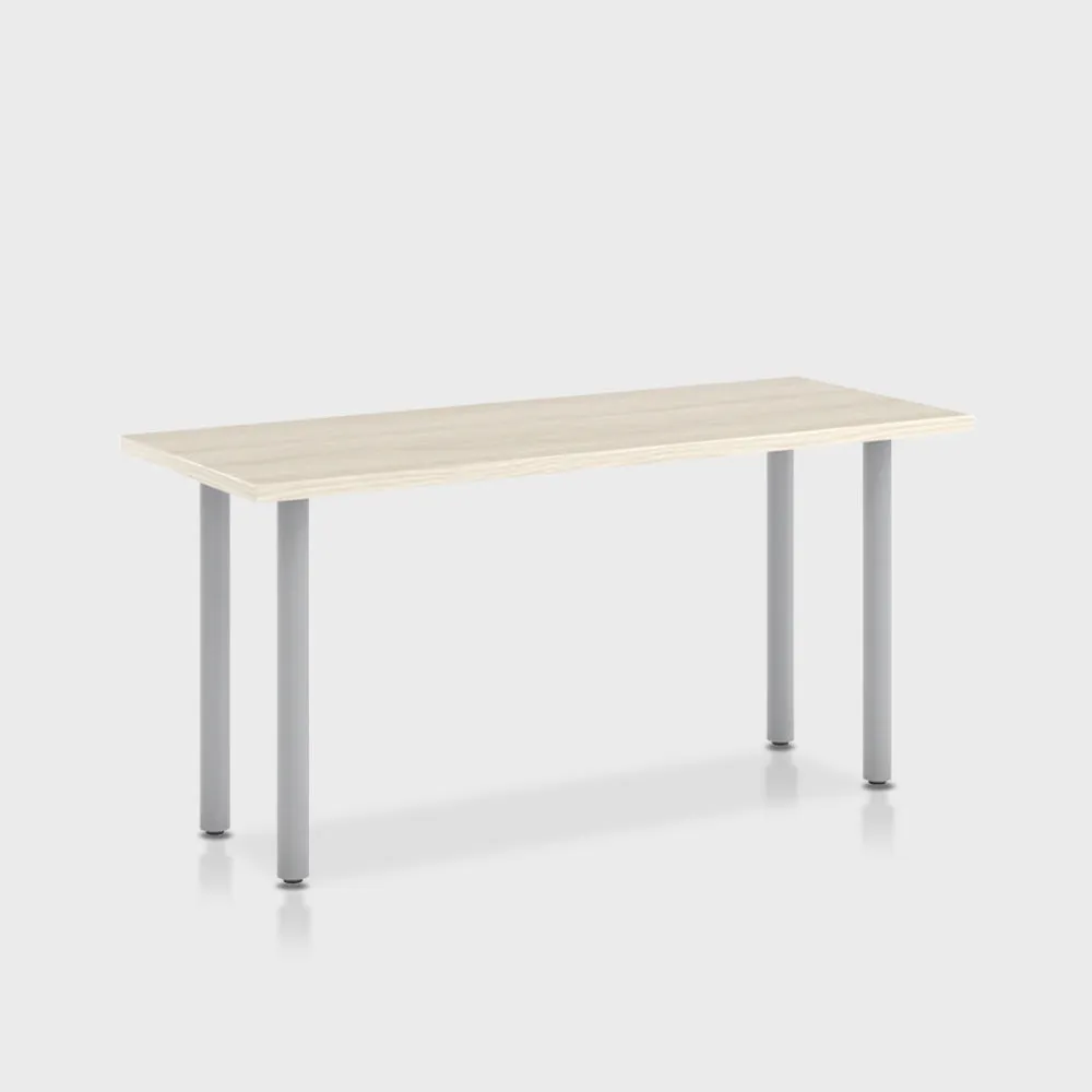 Jive Desk with Post Leg Base