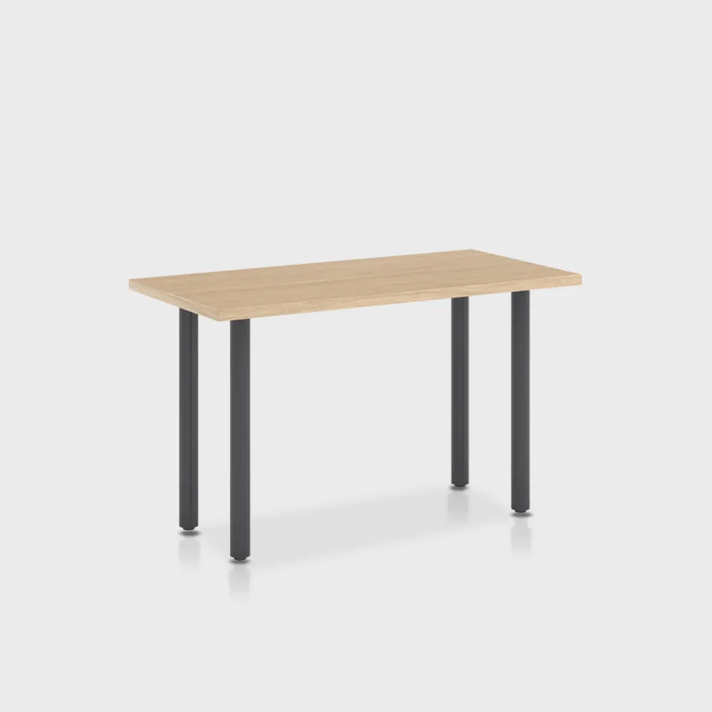 Jive Desk with Post Leg Base