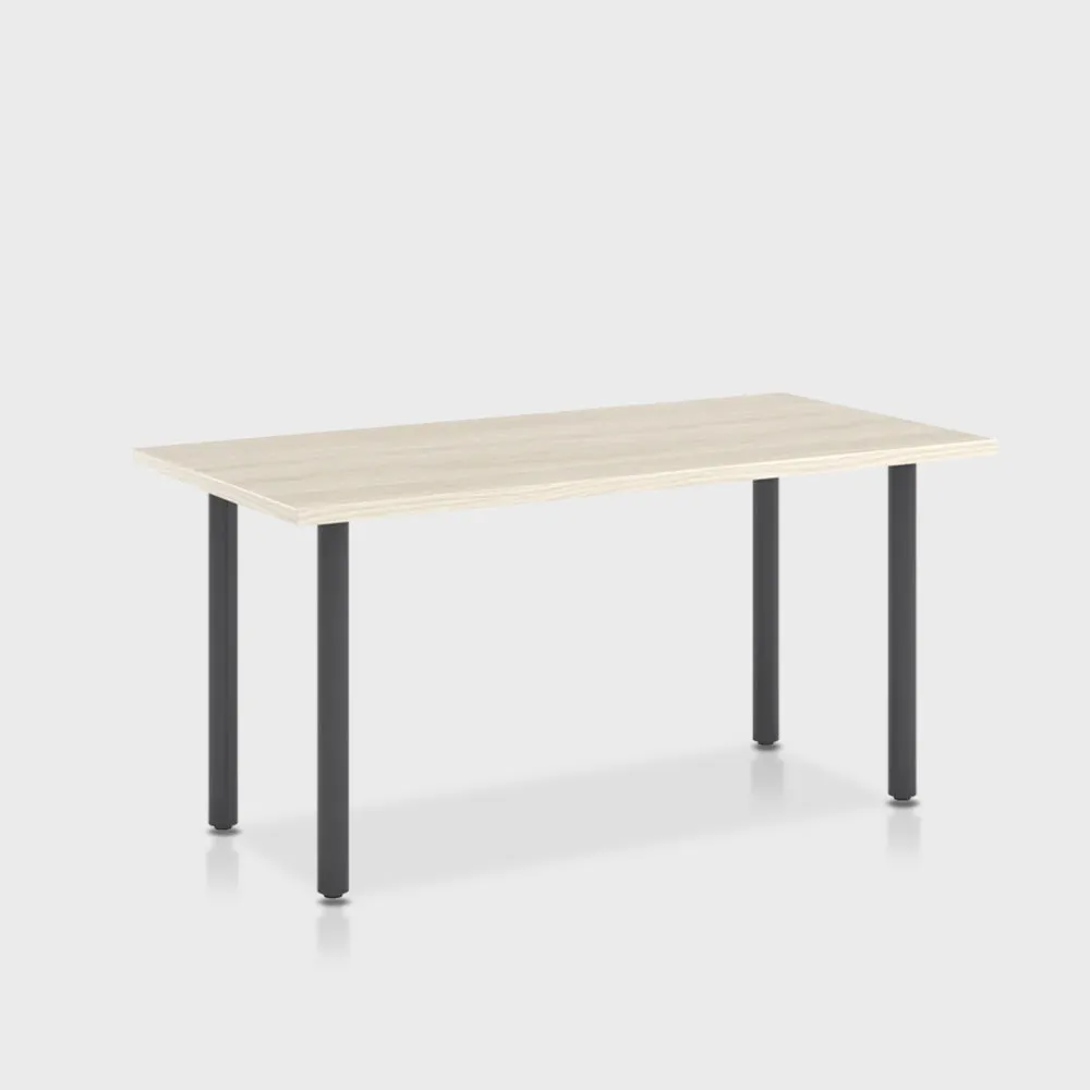 Jive Desk with Post Leg Base