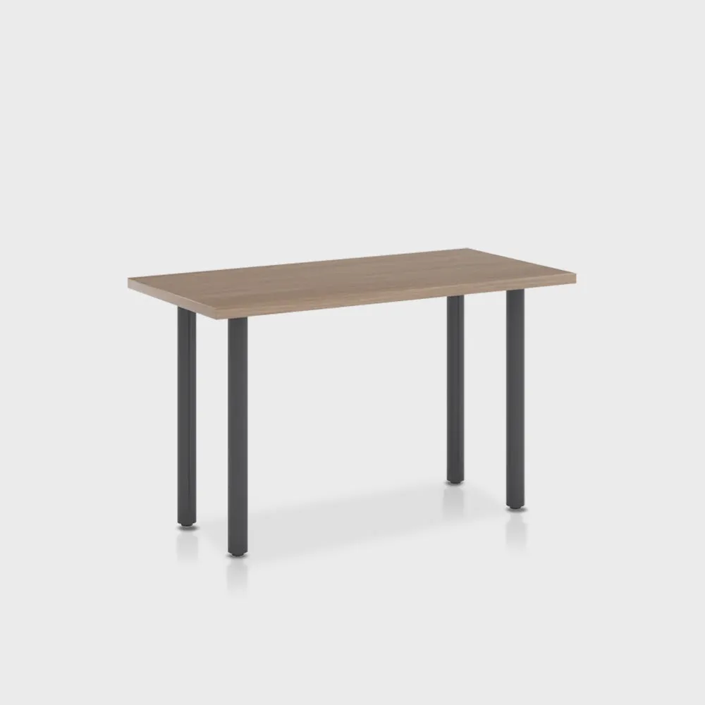 Jive Desk with Post Leg Base