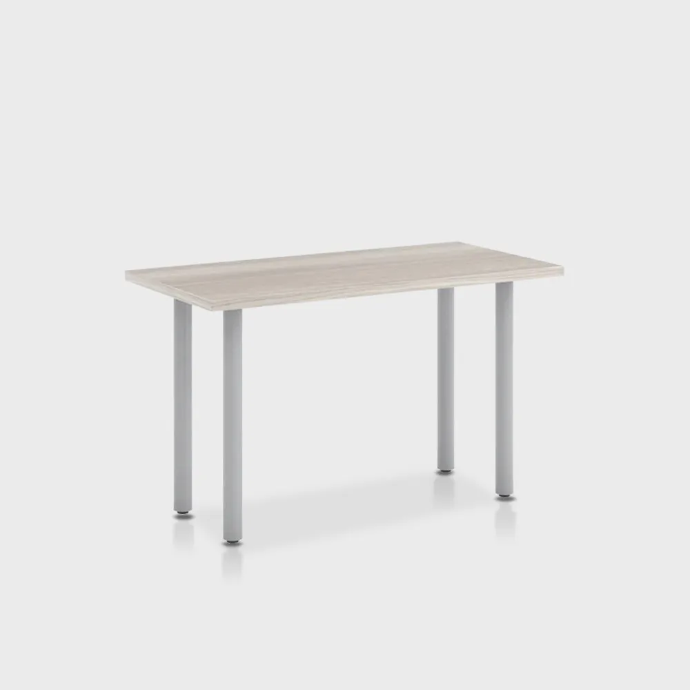 Jive Desk with Post Leg Base