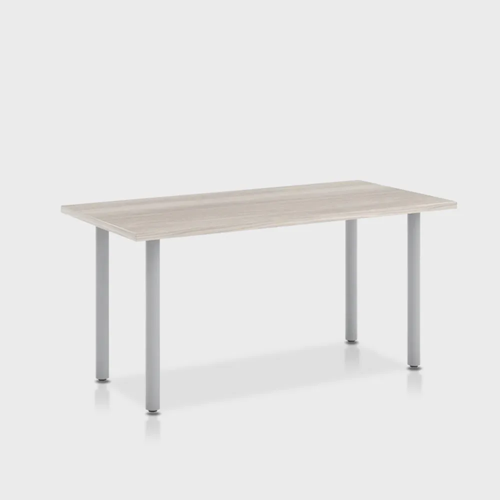 Jive Desk with Post Leg Base