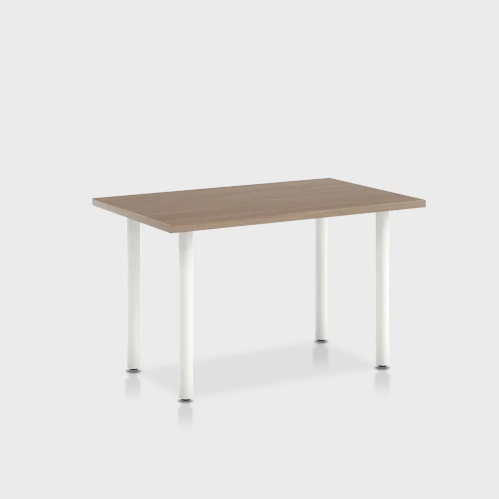 Jive Desk with Post Leg Base