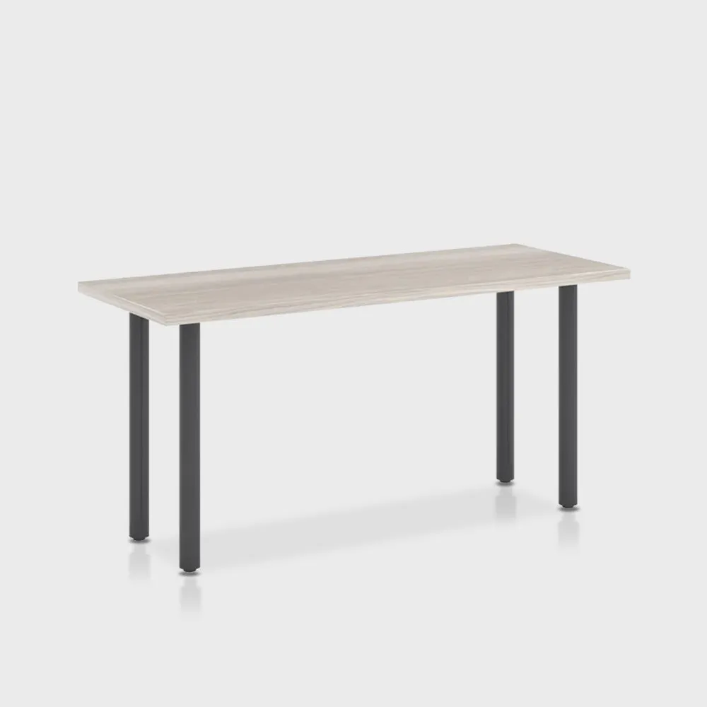 Jive Desk with Post Leg Base