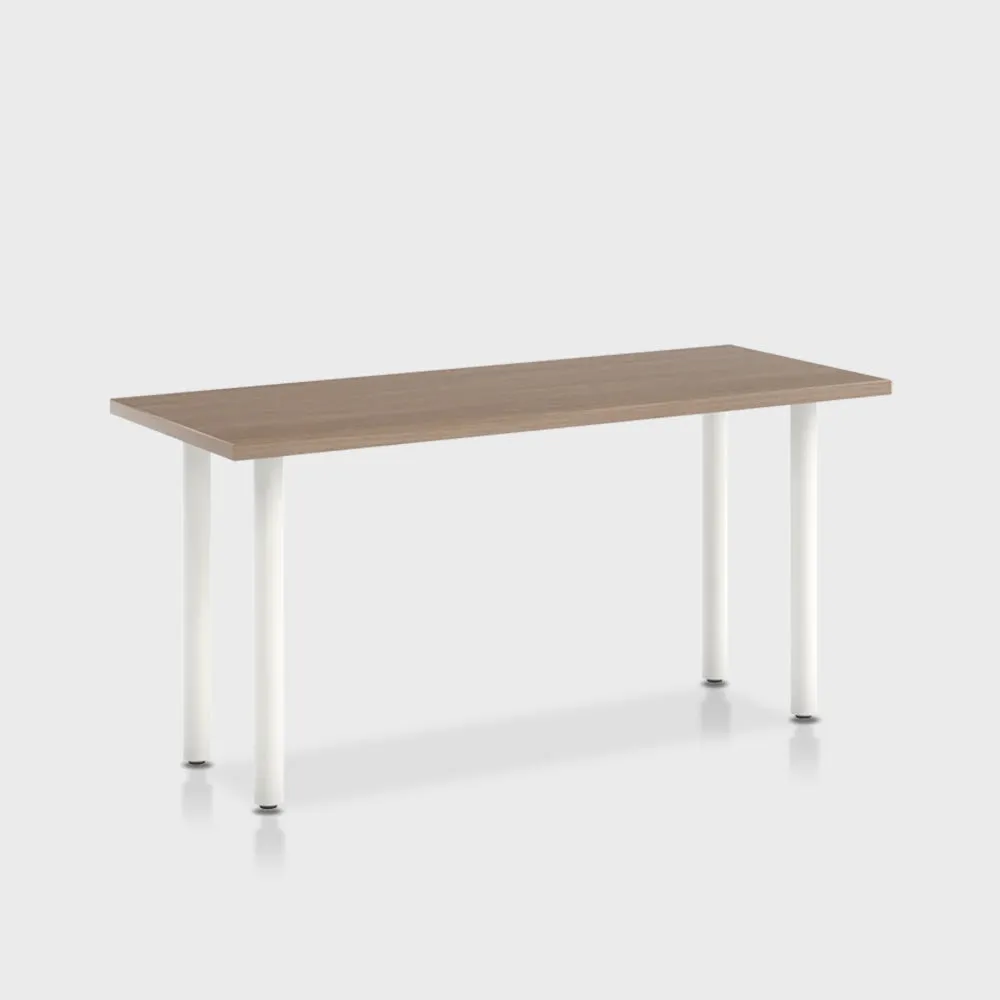 Jive Desk with Post Leg Base