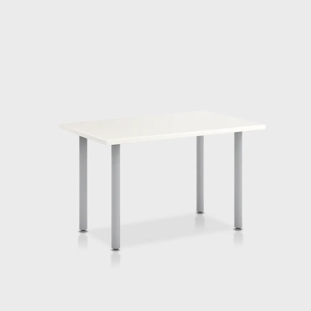 Jive Desk with Post Leg Base