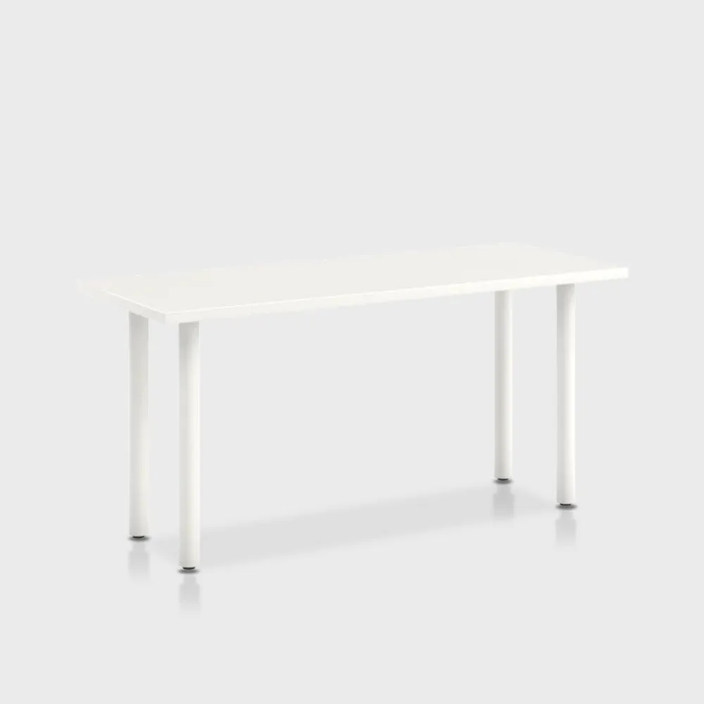 Jive Desk with Post Leg Base