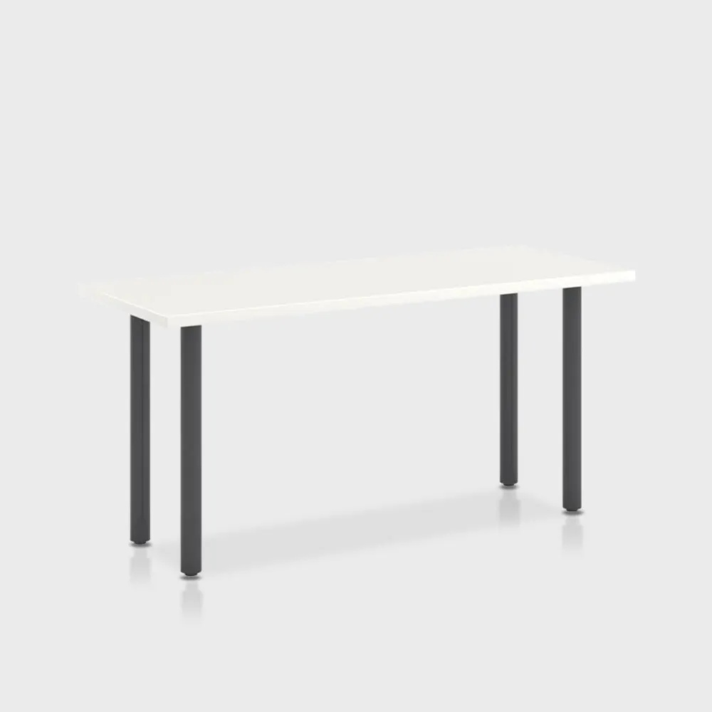 Jive Desk with Post Leg Base