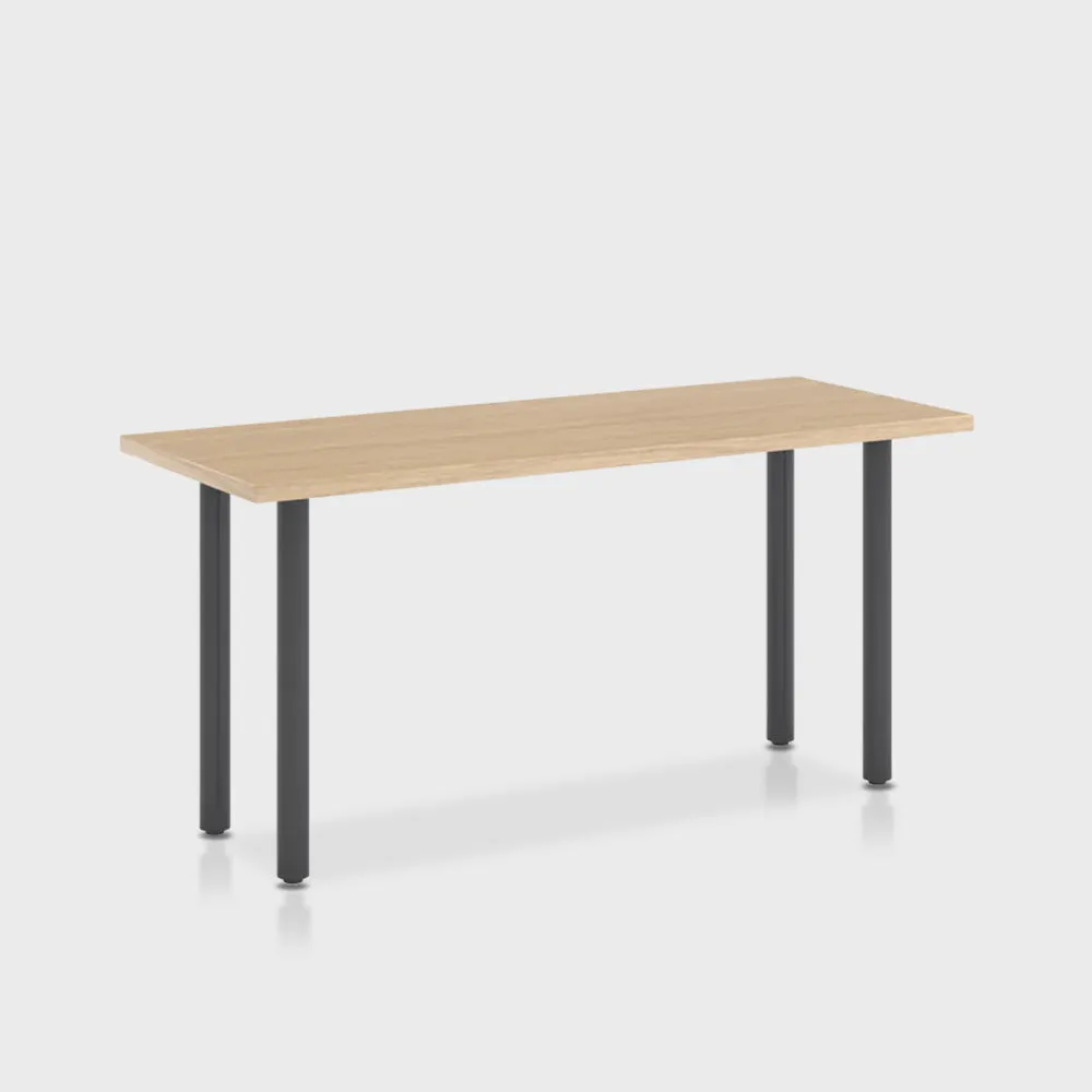 Jive Desk with Post Leg Base