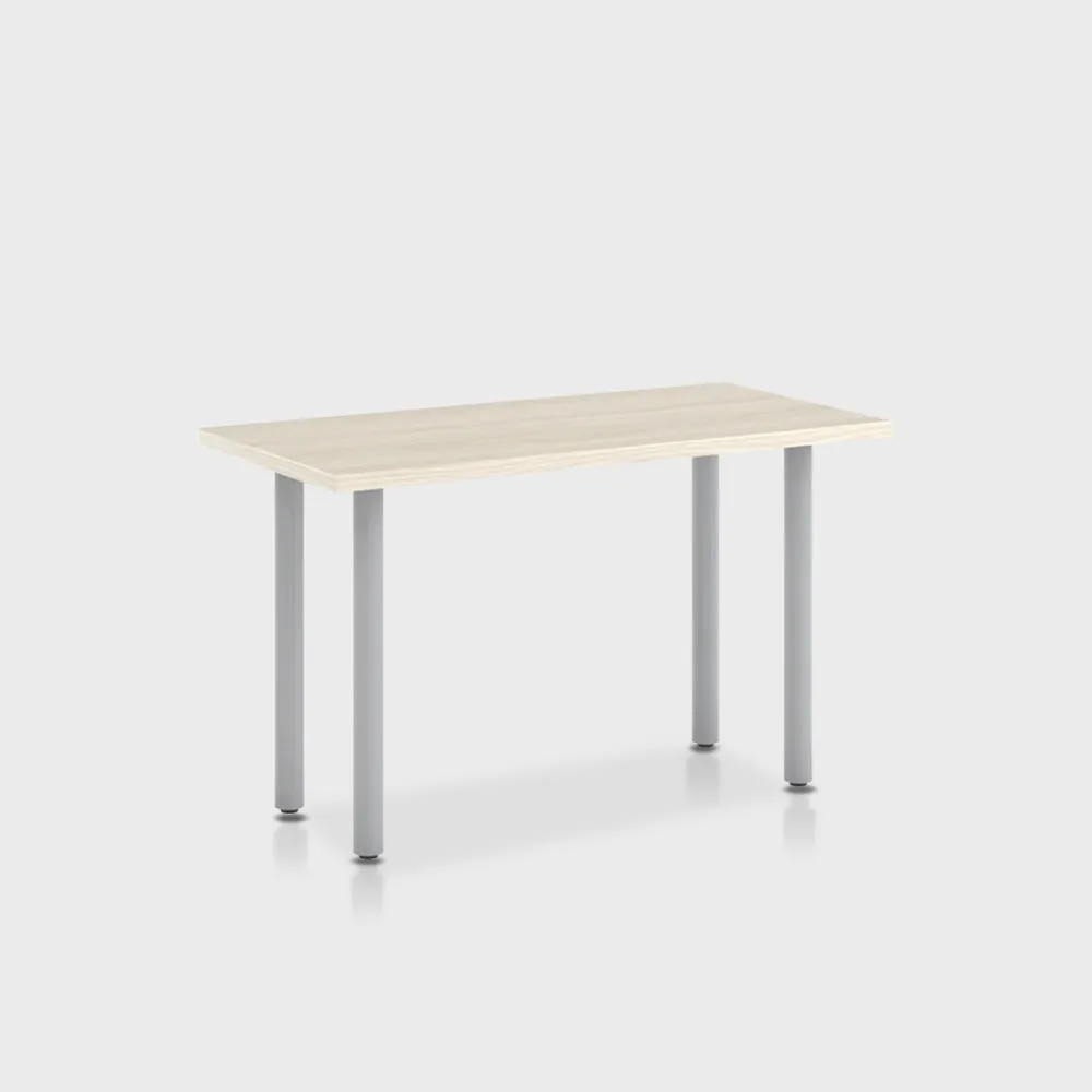 Jive Desk with Post Leg Base