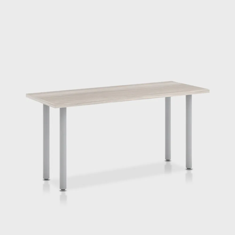 Jive Desk with Post Leg Base