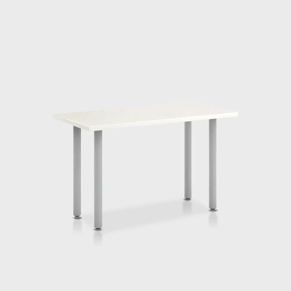 Jive Desk with Post Leg Base