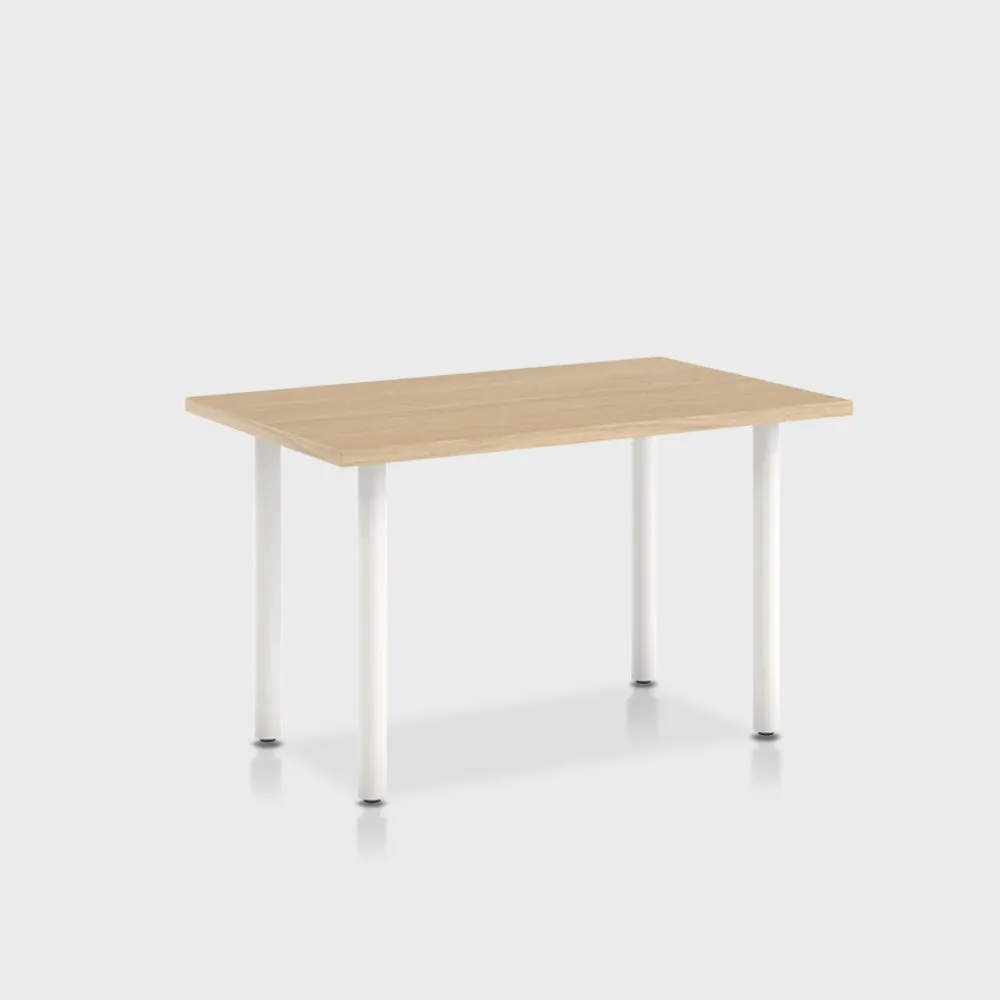 Jive Desk with Post Leg Base