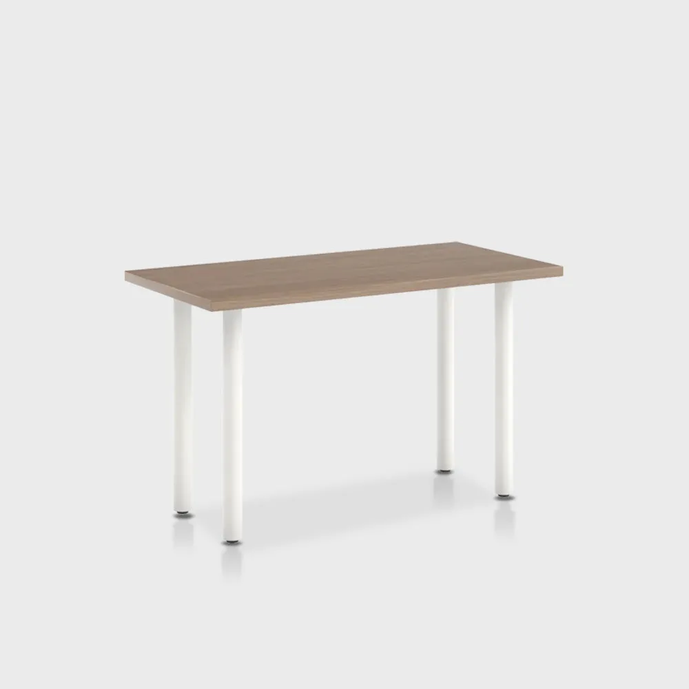 Jive Desk with Post Leg Base