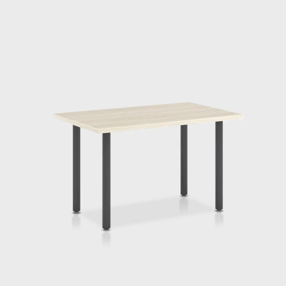 Jive Desk with Post Leg Base