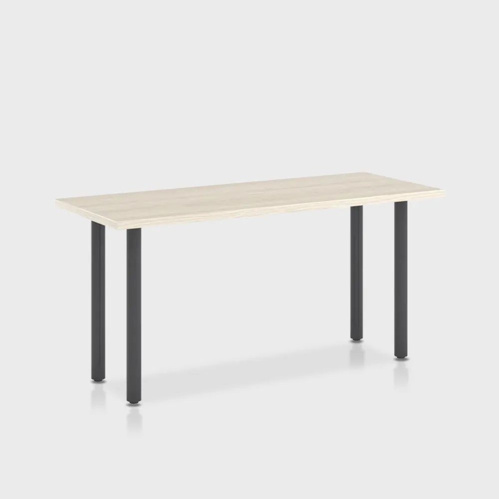 Jive Desk with Post Leg Base