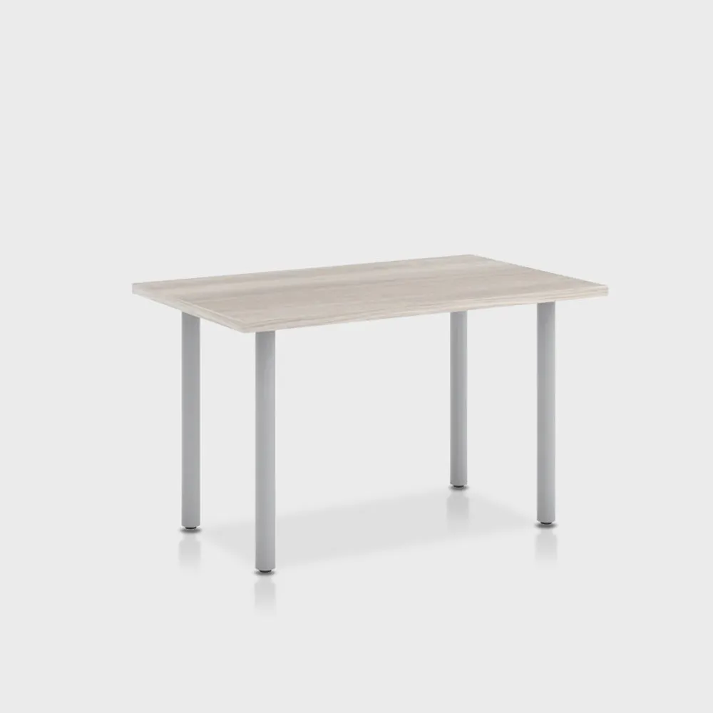 Jive Desk with Post Leg Base