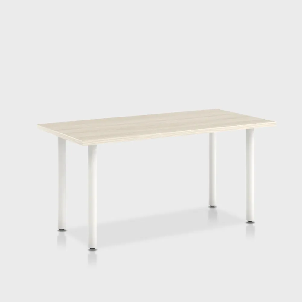 Jive Desk with Post Leg Base