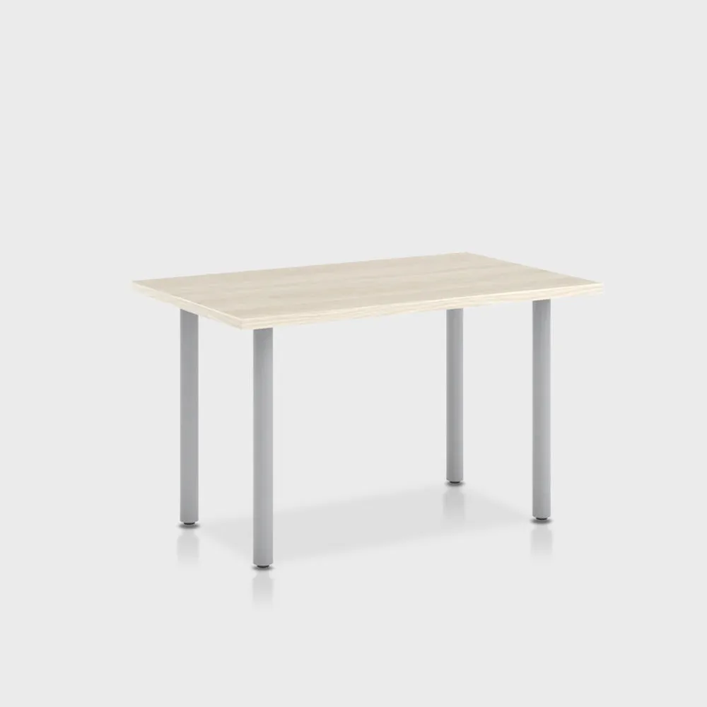 Jive Desk with Post Leg Base