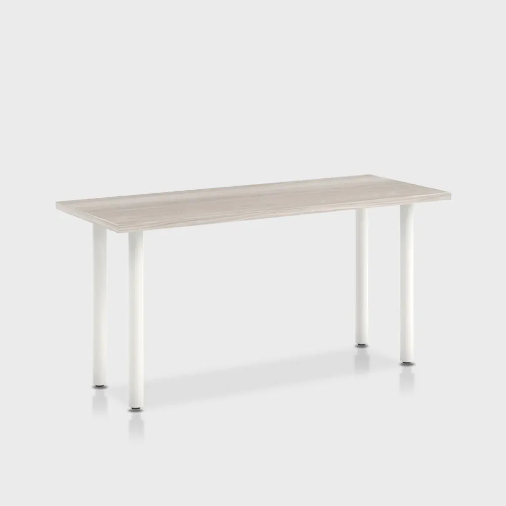 Jive Desk with Post Leg Base