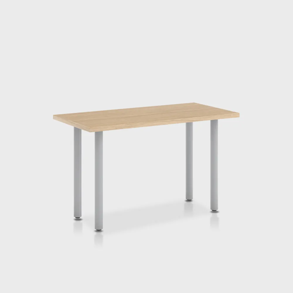 Jive Desk with Post Leg Base