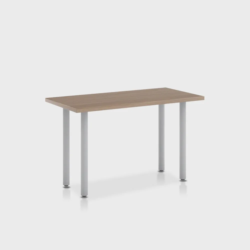 Jive Desk with Post Leg Base