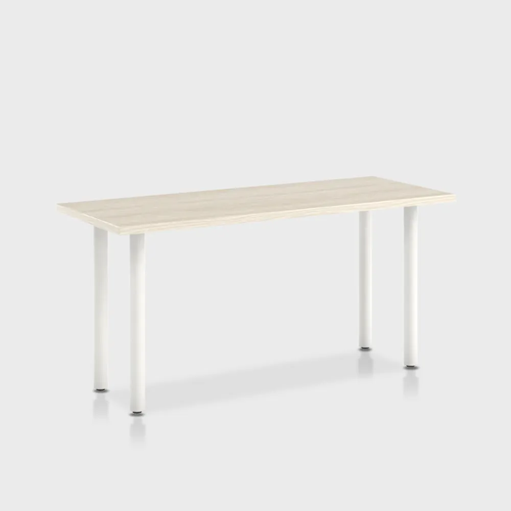 Jive Desk with Post Leg Base