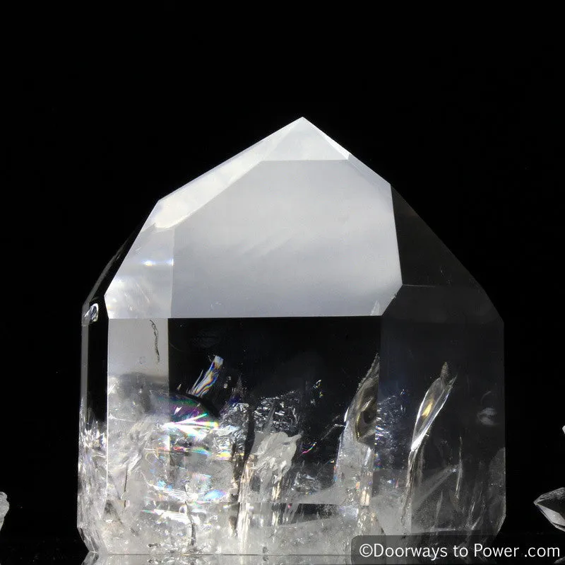 John of God Casa Crystal Point w/ Striking Rainbows 'Gallery Quality'