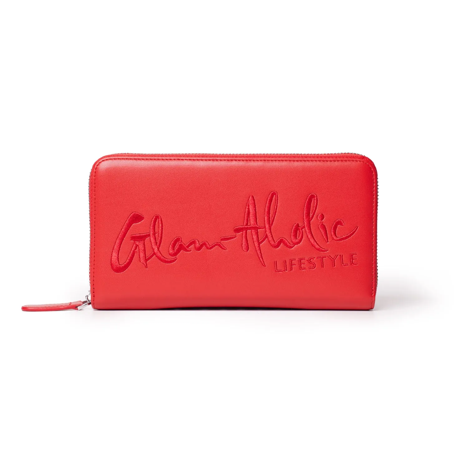 JUMBO SIGNATURE LOGO WALLET - RED