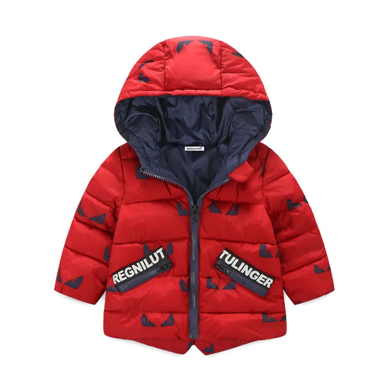 Kids Winter Coats Boys Girls Striking Colors