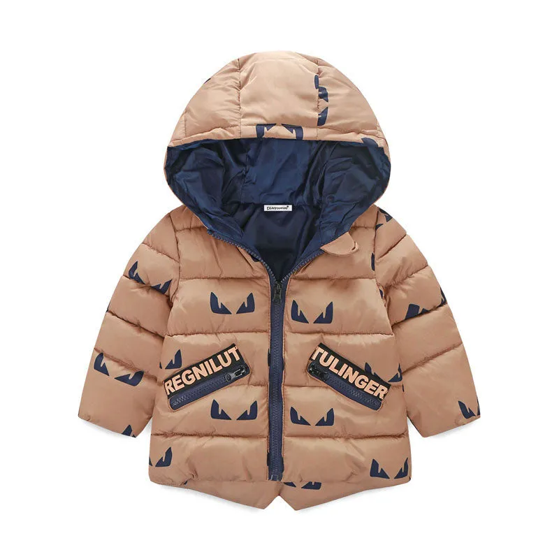 Kids Winter Coats Boys Girls Striking Colors