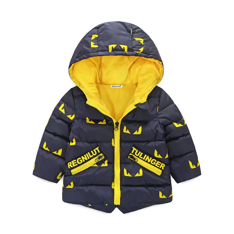 Kids Winter Coats Boys Girls Striking Colors