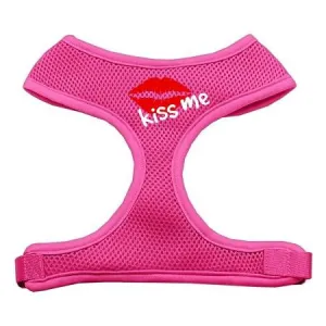 Kiss Me Soft Mesh Harnesses Pink Small