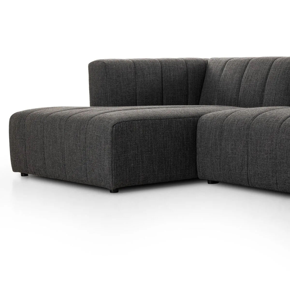 Langham Channeled 5Pc Laf Chaise Sectional