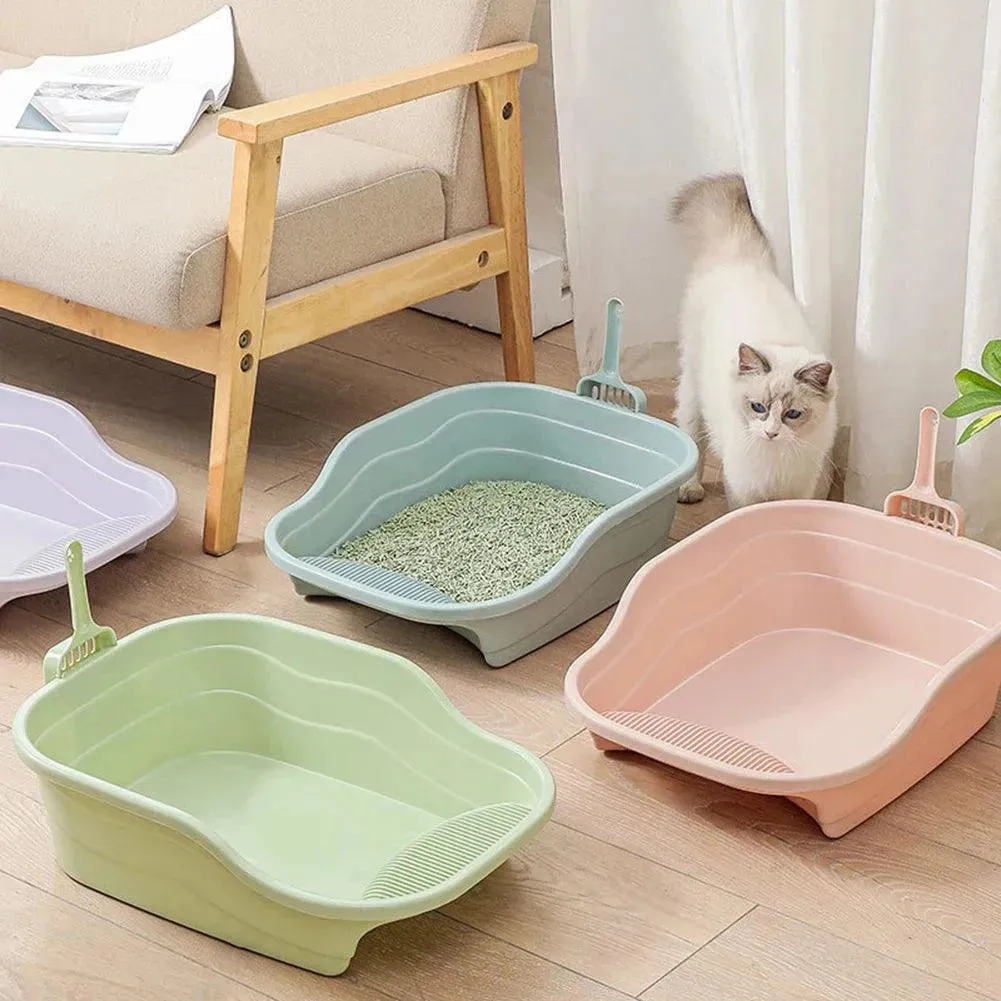 Large Pet Litter Basin Cat Litter Box