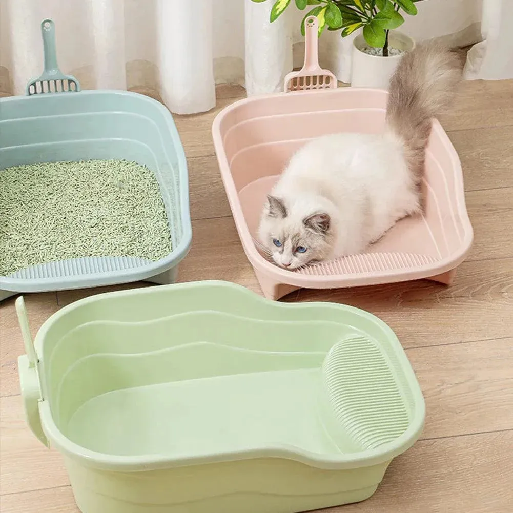 Large Pet Litter Basin Cat Litter Box