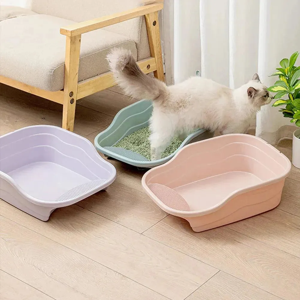 Large Pet Litter Basin Cat Litter Box