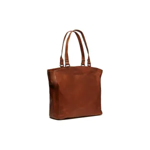 Leather Shopper Cognac Berlin