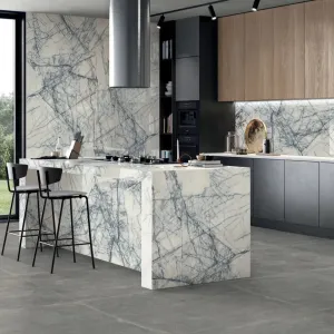 Lilac Grey Tile - beautiful & striking marble porcelain